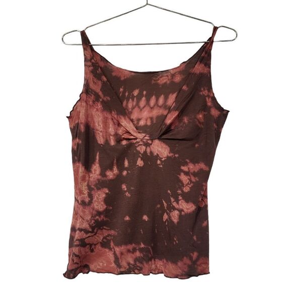 Tie Dye Boho Light Weight Summer Tank Top - Picture 1 of 4